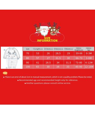Christmas Reindeer Baby Romper | Winter Knit Long Sleeve Outfit - Newborn 3-6 Months - Buy Online on SooperMarket.com