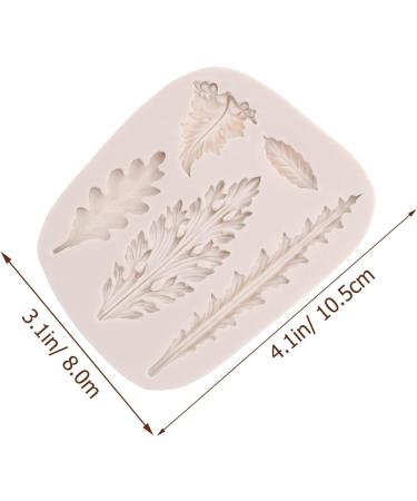 Alipis 10 Pcs Leaf Mold Christmas Silicone Molds Silicone Gummy Molds Adorable Baking Molds Leaves Cookie Molds Cake Decorating Cake Baking Mold Silicone DIY Mosaic Epoxy White Silica Gel - Buy Online on SooperMarket.com