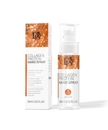 Collagen Facial Spray Collagen Face Mist Deep Hydrating & Nourishing Tightens Fine Lines & Wrinkles Moisturizer Spray Anti Aging Skin Care for Dry and Dehydrated Skin Vegan Cruelty Free