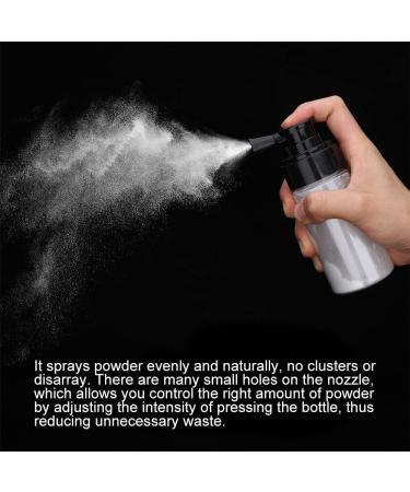 Barber Powder Bottle Spray - Refillable Hair Fiber Applicator for Salon and Home Use - Buy Online on SooperMarket.com