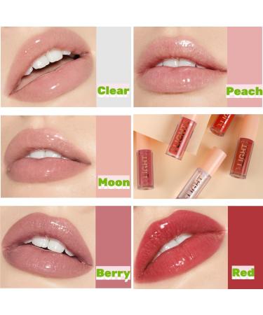 Shimmer Peach Lip Gloss - All-Day Moisturizing Glossy Finish for Daily Use | International Shipping - Buy Online on SooperMarket.com