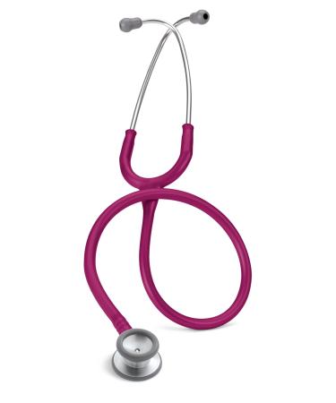 3M Littmann Classic II Pediatric Stethoscope 2122 Stainless Steel Chestpiece 28" Raspberry Tube
