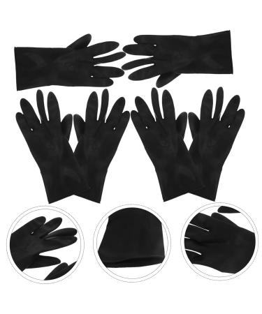 Didiseaon 3 Pairs Hair Shampoo Gloves Hair Salon Gloves Hair Dye Glove Barber Gloves - Buy Online on SooperMarket.com