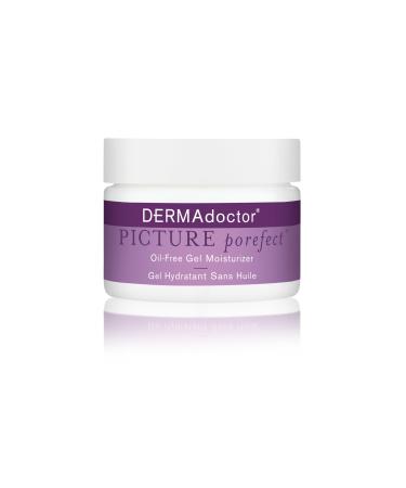 DERMAdoctor Picture Porefect Dermatologist Formulated Oil Free Facial Moisturizer Pore Minimizer for Acne or Oily Skin Daily Face Lotion for Men & Women with Zinc & Copper Peptides - 1.69 oz