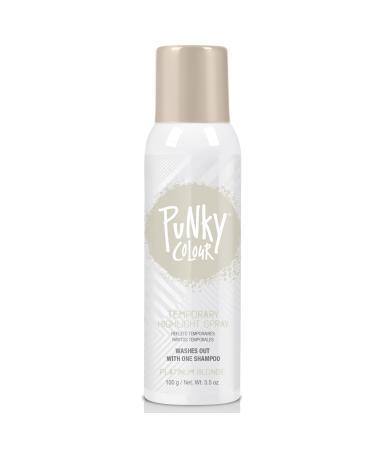 Punky Temporary Hair Highlight Spray Platinum Blonde 3.5 oz 1-Pack 3.5 Ounce (Pack of 1) Platinum Blonde