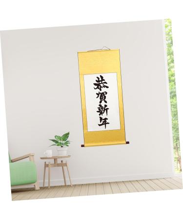 Operitacx 2pcs Blank Painting Scroll Rice Paper Blank Hanging Scroll Calligraphy Practicing Paper Portable As Shown 3 120X58cm - Buy Online on SooperMarket.com