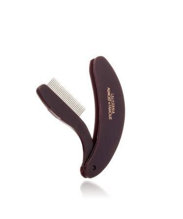 Almost Famous Foldable Eyelash Comb - Eye Lash Separation Tool. Eye  Mascara Remover  Eyelash Cleaner  Eyelash Groomer  Grooming Brush for Beauty Makeup - Mini Eyelashes Separator Curler (Purple) (Purple (Eyelash Comb))