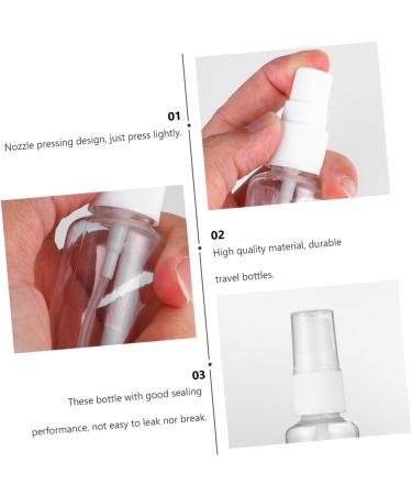 FRCOLOR 10pcs Spray Bottle Nose Rinse - Portable Sinus Mister for Saline Nasal Spray and Travel Perfume - Cosmetic and Fragrance Bottle - Buy Online on SooperMarket.com
