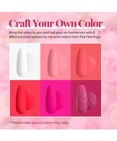 Beetles Gel Nail Polish Set - 6 Colors Sweetheart Candies Collection - Pink Glitter Gifts for Women - Soak Off Nail Gel Kit for Manicure - 0.25 Fl Oz (Pack of 6) - Buy Online on SooperMarket.com