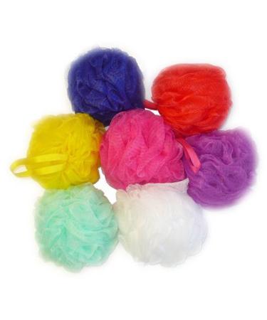 Aquasentials Mini Kid Mesh Bath Puff Sponge (8 Pack)