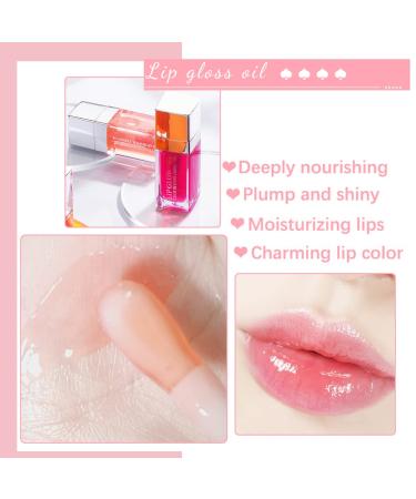 Aaiffey Hydrating Plumping Lip Glow Oil - Raspberry | Moisturizing Lip Tint - Primer & Balm Combination for Non-Sticky Glossy Finish - Buy Online on SooperMarket.com