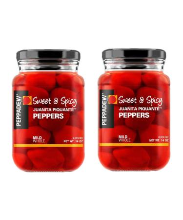 Peppadew Piquant Mild - Sweet & Spicy Peppers 400g - Pack 2