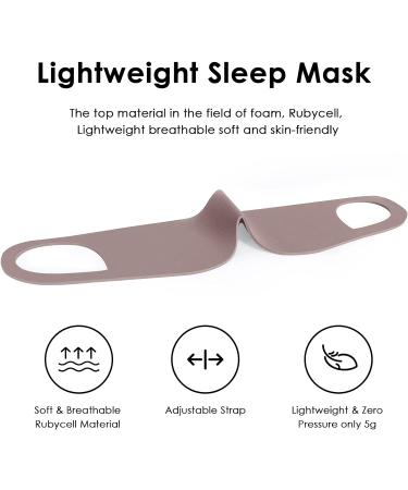 FRESHME Side Sleeper Sleep Mask - Adjustable Blockout Eye Shade for Sleeping - Lightweight Blindfold for Nap, Travel, Yoga - Men and Women - Buy Online on SooperMarket.com