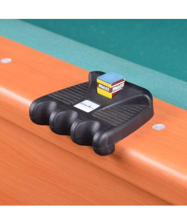 GAMESUN 3-Hole Weighted Pool Cue Holder with 4 Chalks - Cue Sticks Organizer - Buy Online on SooperMarket.com