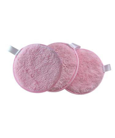 Topwon 4.5-Inch Washable Cotton Makeup Remover Pads - 3 Pack Facial Cleansing Puffs for Sensitive Skin - Effortlessly Remove Mascara Foundation & Lipstick - Buy Online on SooperMarket.com