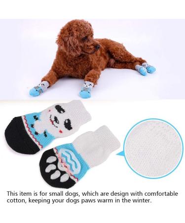 Betinyar Anti-Slip Dog & Cat Socks - 4 Pairs | Paw Protector for Indoor Hardwood Floors - Buy Online on SooperMarket.com