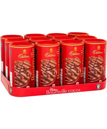 Cadbury Bournville Cocoa 250G (Box Of 12) OFFICIAL Hot Chocolate Cocoa Powder Ideal for Baking - Buy Online on SooperMarket.com