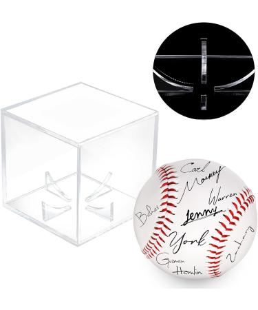 Acrylic Baseball Display Case - UV Protected, Clear Cube for Autographed Memorabilia (1) - Buy Online on SooperMarket.com