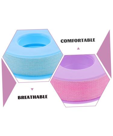 Angoily Eyelash Tape 3 Rolls Fabric Adhesive for Extensions & Eyeshadow | Breathable Non-Woven Eyelash Extension Tools - Buy Online on SooperMarket.com