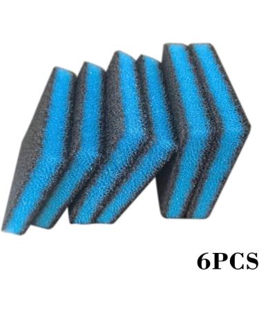 Washing Machine Clothing Hair Removal Reusable Collector Cleaning Tools Pet Suitable Remover Hair Cleaning Sponge For Laundry wash Tools Bag Washing Net wrinkles Ball balls Fur fluff clothes l Blue 6PCS - Buy Online on SooperMarket.com