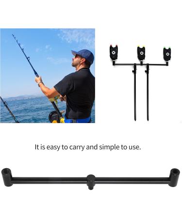 Fishing Rod Holder Fishing Rod Buzzer Bar 2 Head Fishing Accessories Light in Weight for Fishing Bite Alarm for Fishing Bank Sticks for Fishing Rod Rest Head 30m - Buy Online on SooperMarket.com