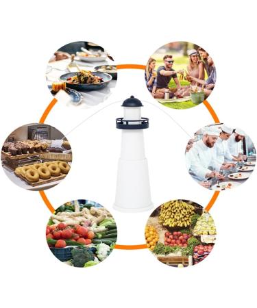 GRARRO Portable Fan Leaf Fly Repellent Automatic Fly Catcher Retracts and Rotates 360 Degrees to Drive Flies and Mosquitoes A - Buy Online on SooperMarket.com