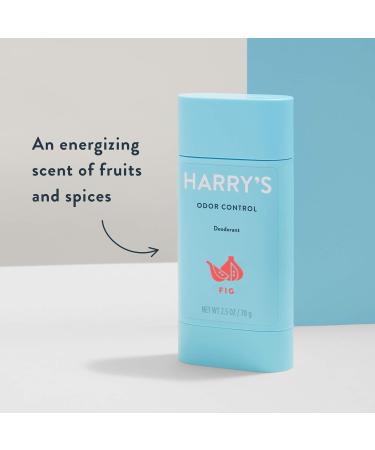 Harry's Men's Deodorant - Odor Control Deodorant - Aluminum-Free - Fig 2.5 Oz 3 count (Pack of 1) Aluminum Free - Discontinued Fig - Buy Online on SooperMarket.com