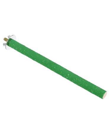 Patikil 0.6x7.9 Vogel paw bird wood perch stand cage accessories for small bird parrot love bird parlor parlor sittich green 0.6x7.9 "Green