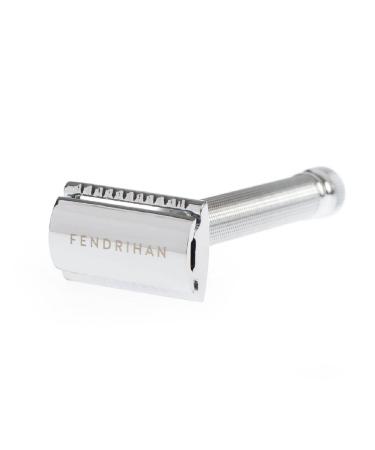Fendrihan Double Edge Safety Razor with Square Knurled Handle - Premium Shaving Tool for a Smooth Close Shave - International Shipping Available - Buy Online on SooperMarket.com
