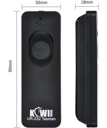 Kiwifotos RS-60E3 Remote Switch Shutter Release Cord for Canon EOS Rebel T6 T7 T5 T8i, 90D, 80D, 70D & More - Canon C2 Compatible - Buy Online on SooperMarket.com