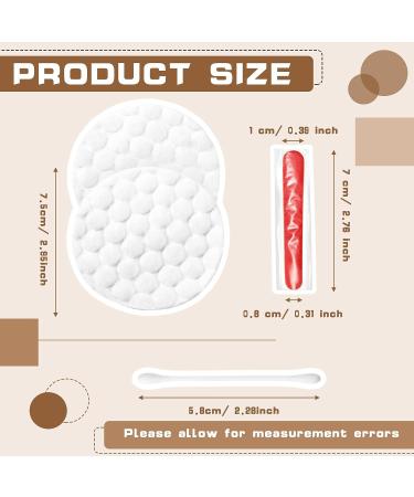 100 Piece Hotel Vanity Kit - Individually Wrapped Disposable Amenities with Cotton Pads, Swabs, and Nail File - Travel Size Hospitality Supplies for Motels and Toiletries - Buy Online on SooperMarket.com