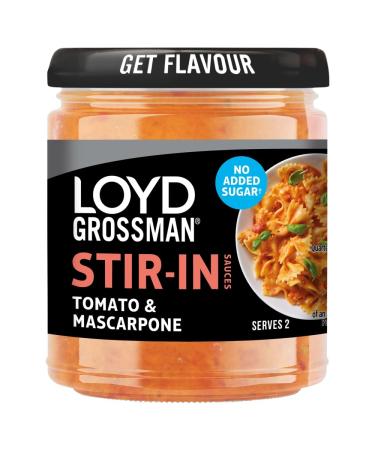 Loyd Grossman Stir-in Sauces Tomato & Mascarpone 185g