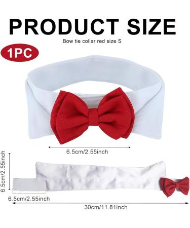 Formal Pets Bowtie Adjustable Pets Dog Cat Bow Tie Pet Necktie Collar Elegance False Kitten Necktie Collar Trendy Bowties for Wedding Birthday Christmas Costumes Neck Collar for Dogs and Cats (L) - Buy Online on SooperMarket.com