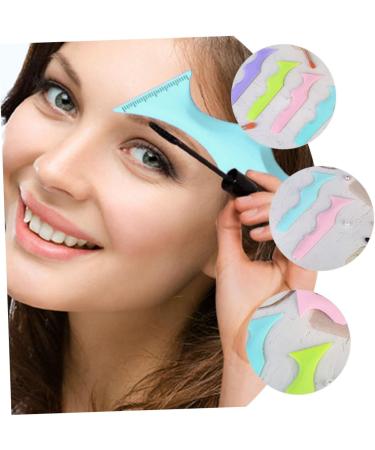 NOLITOY 2pcs Heated Lash Curler Eyeshadow Beauty Kit Mascara Drawing Aid Tool Mascara Guard Makeup Tools Arc 15x5.7cm - Buy Online on SooperMarket.com
