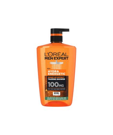 L'Or al Men Expert Hydra Energetic Shower Gel Large XXXL 1L Hydra Energetic 1 l (Pack of 1)