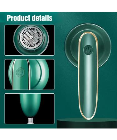 2024 Rechargeable Electric Lint Remover - Best Fabric Shaver for Clothing & Furniture (Green - Buy Online on SooperMarket.com