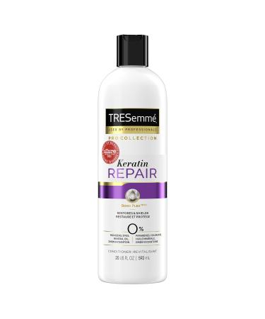 TRESemm Conditioner for Damaged Hair Keratin Repair Restores and Seals Hair from Damage 20 fl oz
