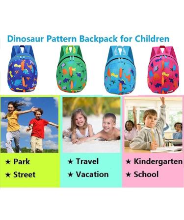 DB Dinosaur Toddler mini backpack with leash children Kids baby harness bookbag (Deep Blue) - Buy Online on SooperMarket.com