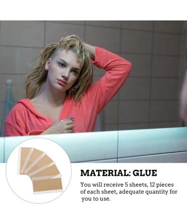 FOMIYES 6 Sheets Double-sided Tape Hair Bands Toupee Double Sided Tape Hair Ribbon Hair Extensions Tape Scalp Tape Extension Tape Double Sided Tape for Extensions Wig Suite Adhesive - Buy Online on SooperMarket.com