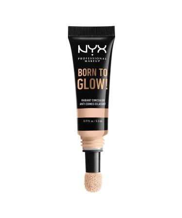 NYX Born To Glow Radiant Concealer - Light Ivory | Medium Coverage - Buy Online on SooperMarket.com