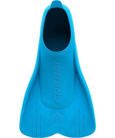 Cressi Mini Light Swim Fins for Kids 1+ Years | EU 29/31 | US Kid 11.5/13 - Ideal for Learning to Swim - Azure Blue - Buy Online on SooperMarket.com
