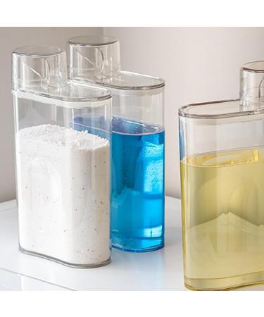 Laundry Detergent Dispenser | Softener Laundry Detergent Bottle | Beads Container For Fabric Softener Laundry Detergent Storage Container Refillable Laundry Detergent Storage - Buy Online on SooperMarket.com