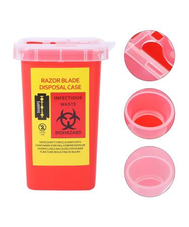 Beaupretty Waste Blade Disposal Box - Metal Container for Sharp Trash Medical & Household Use | Safe & Efficient Disposal - Buy Online on SooperMarket.com