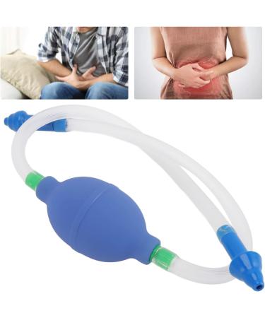 Enema Set for Constipation Relief | Blue Plastic Ball-Shaped Enema Syringe | International Shipping Available - Buy Online on SooperMarket.com