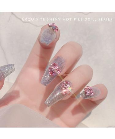 Bright Stereo Luxury Diamond Girl Beautiful Diamond Jewelry Art Decor For 3D Nail Art Decoration Nail Decorations For Nail Art Kit For Kids - Buy Online on SooperMarket.com