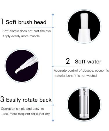 5ml Invisible Double Eyelids Gel Natural Long Lasting Eyelid Glue Pen for Home Gift - Buy Online on SooperMarket.com
