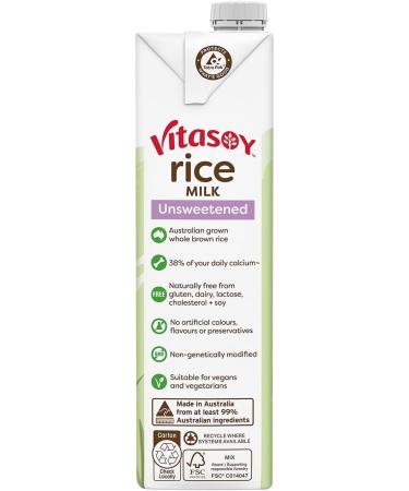 Vitasoy Rice Milk Uht 1l - Buy Online on SooperMarket.com