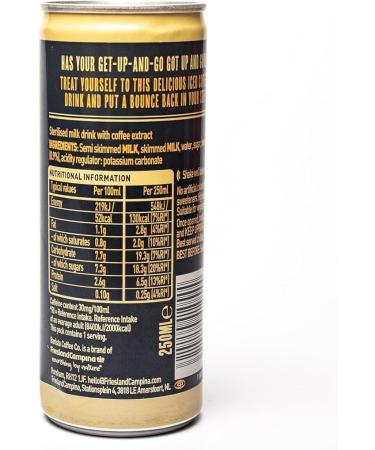 Barista Coffee Co. Caffe Latte - 250ml (Pack of 12) | Smooth and Creamy Ready-to-Drink Caffe Latte | Ready-to-Drink | Versatile Enjoyment - Buy Online on SooperMarket.com