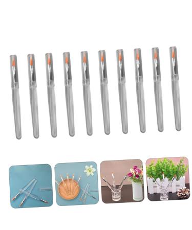 NOLITOY 20pcs Makeup Brush Set with Cover | Lipstick & Eye Makeup Brushes | Glossy Lip Applicator & Balm | High-Quality Synthetic Fiber - Buy Online on SooperMarket.com