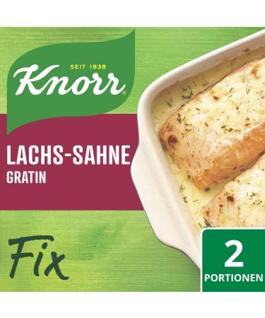 Buy Knorr Salmon Cream Gratin Mix - 2 Portions of Delicious Casserole with Natural Ingredients | International Shipping Available - Buy Online on SooperMarket.com